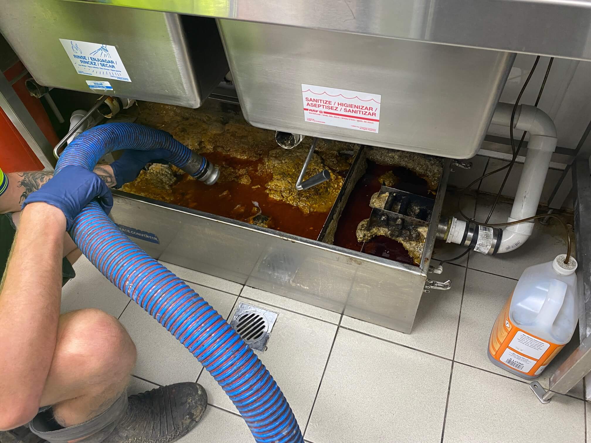 Grease Trap Cleaning in Borger